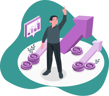 Business growth illustration